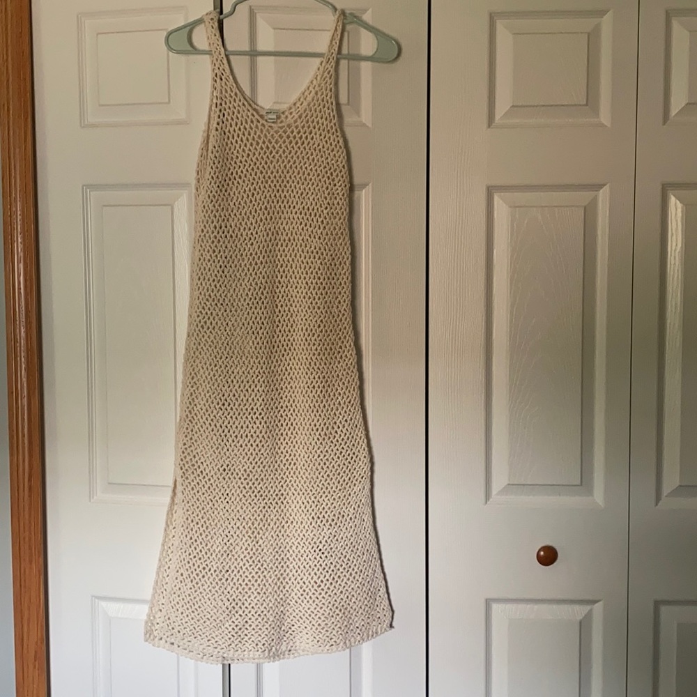AERIE crochet coverup dress